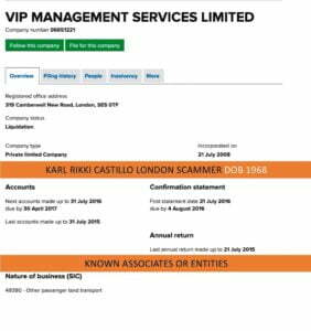 Karl Castillo's luxury car scam. VIP Services with David Ekwealor